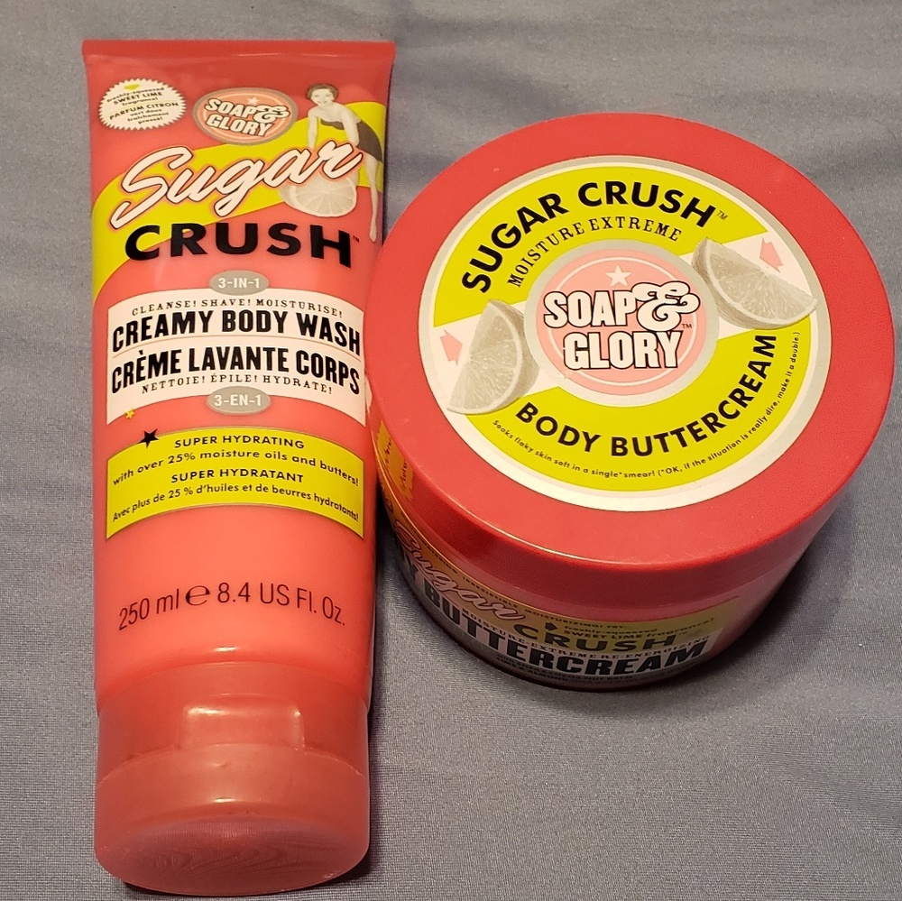 Soap & Glory Body Wash and Buttercream